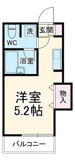 第11セントラルコーポ横須賀【1階】の間取り