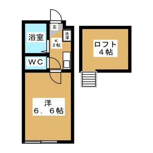 イザットパレス小田急相模原【2階】の間取り