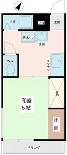 東京都多摩市馬引沢2【アパート】の間取り