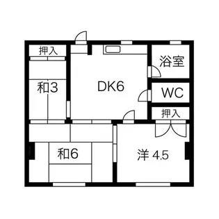 サンシャイン【3階】の間取り