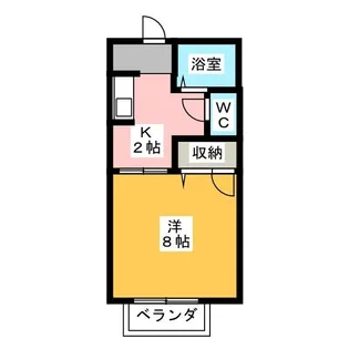 ファミール・ファイブ【1階】の間取り