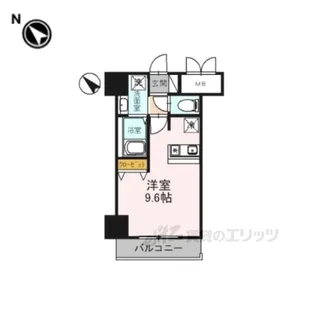ONLYONE小花2【8階】の間取り