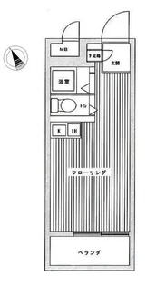 東長崎センチュリー21【3階】の間取り