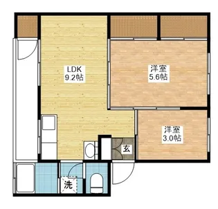 サンガーデン小ヶ倉【3階】の間取り