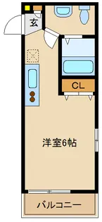 ヒューマンパレス南流山VII A棟【3階】の間取り