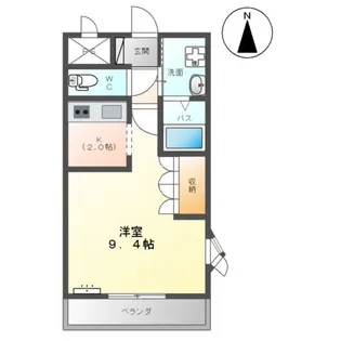 ルミエール【2階】の間取り