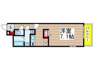 リブリ・MITA【1階】の間取り