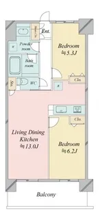東京都荒川区南千住3【マンション】の間取り