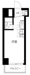 東京都中央区築地3【マンション】の間取り