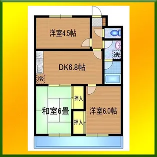 LAZFITH TANASHI【1階】の間取り