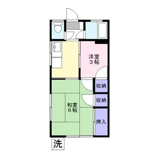 東京都杉並区堀ノ内3【アパート】の間取り