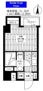 グランドコンシェルジュ錦糸町アジールコート【4階】の間取り