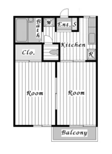 神奈川県川崎市川崎区渡田3【アパート】の間取り