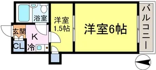 新小岩宝マンション【2階】の間取り