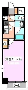 東京都北区東十条4【マンション】の間取り