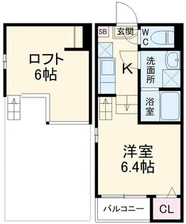ベントルナート【1階】の間取り