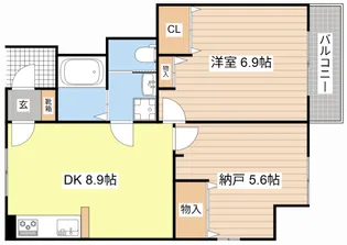 滋賀県彦根市正法寺町【アパート】の間取り