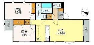 グランレジデンス千代田【3階】の間取り