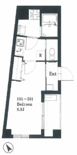 神奈川県横浜市西区浅間町2【マンション】の間取り