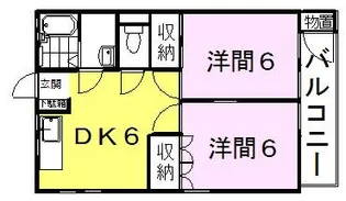 マンション小池【2階】の間取り