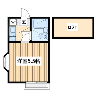 ララ相模原ナンバー4【2階】の間取り