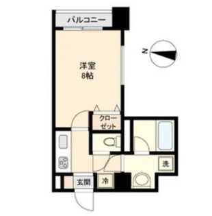 ガーネットヒルズ上杉【2階】の間取り