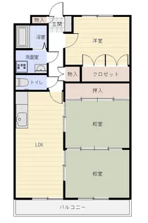メゾンソレイユ【1階】の間取り