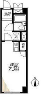 高輪アサヒハイム【3階】の間取り