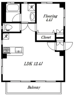 Casa Prosperita【3階】の間取り