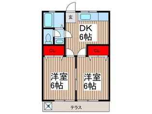 森田ハイムの間取り