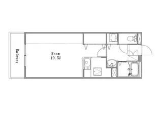 ウイングス7番館【1階】の間取り