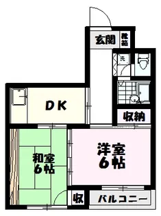 ラ・メゾン・ドゥ・コリン【3階】の間取り