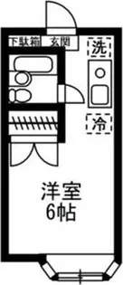 ベルシオン目白【2階】の間取り