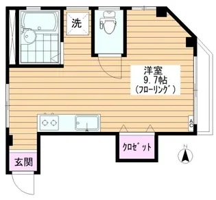 ミキハウスII【2階】の間取り