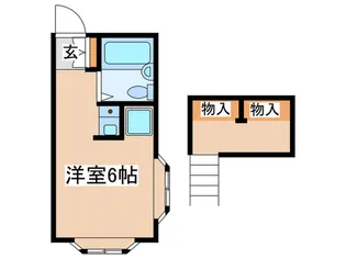 パパスママス【2階】の間取り