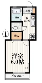 ESTYハウス【2階】の間取り