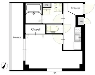 b CASA K 東十条【3階】の間取り