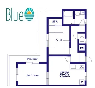 メインステージ鶴見【1階】の間取り