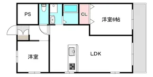 ダイアパレス大手町【4階】の間取り