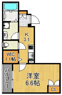 Felicia・K【4階】の間取り