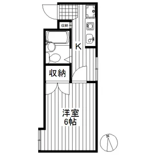 TOUEI若林【1階】の間取り
