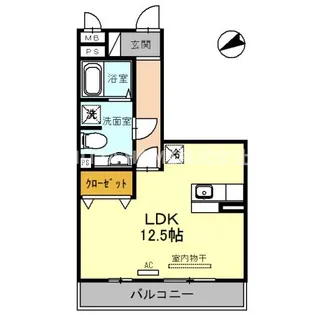 フェアリーシャンテ【3階】の間取り