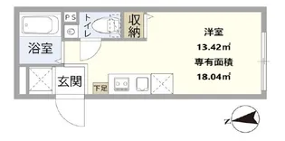 SLB西新井【2階】の間取り