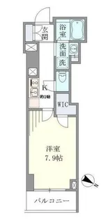 プランドール水天宮【6階】の間取り