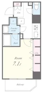 YHT 押上【1階】の間取り