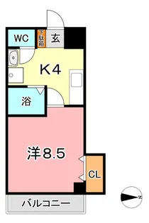 アイディアル【4階】の間取り