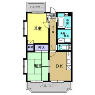 ユーミー司【2階】の間取り