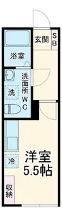 リベルテ【1階】の間取り