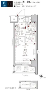 Le a GRANDE横濱戸部【10階】の間取り