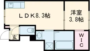kukuna西蒲田A・B【1階】の間取り